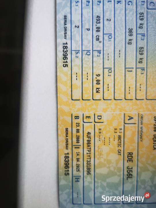 Arctic Cat 500 idealny