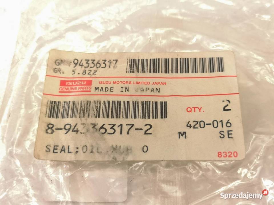 USZCZELNIACZ ISUZU 2 ELF 4HK1 NOWY ORYGINAŁ