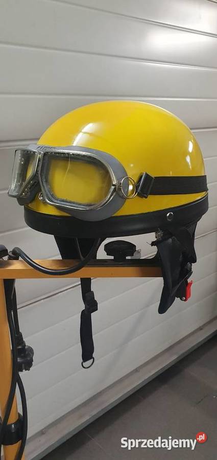 Kask orzeszek gogle prl Głogów