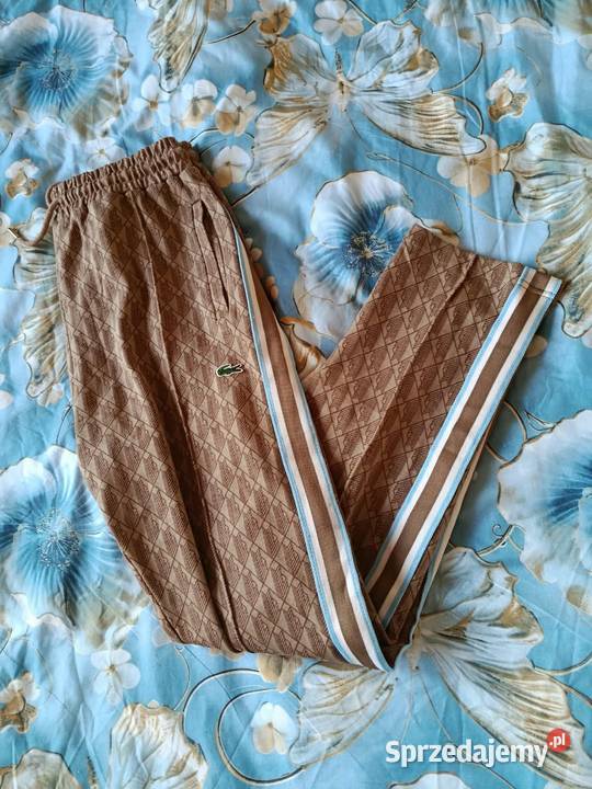 Spodnie dresowe Lacoste Monogram rozmiar XXL Odzież codzienna Białystok