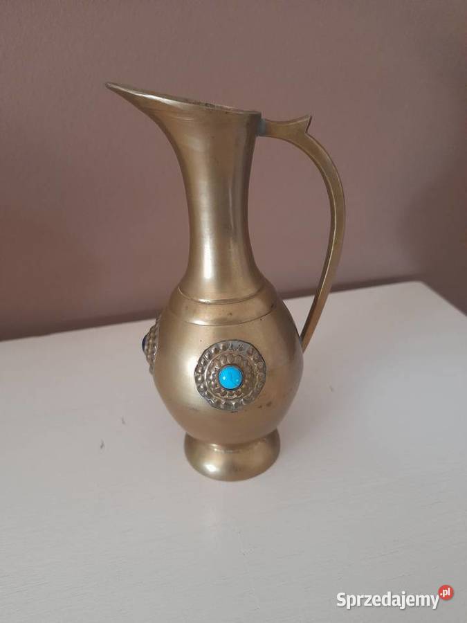 Dzbanuszek z mosiądzu Koło