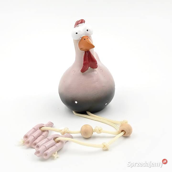 Ozdoba ogrodowa kurczak Hilde z żywicy Zawiercie