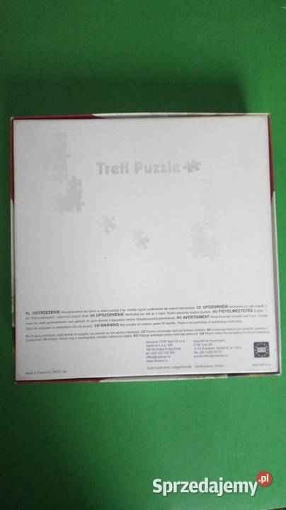 Puzzle trefl młodzieży Papier Warszawa sprzedam