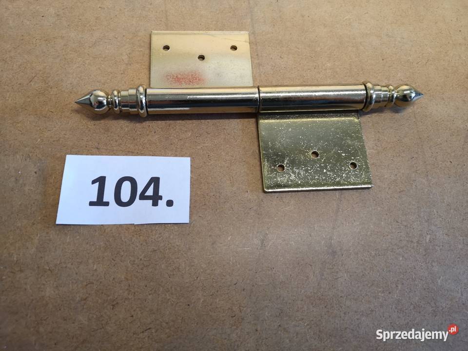 Zawias wkuwany zawias stary styl zabytkowe kujawsko-pomorskie Paterek