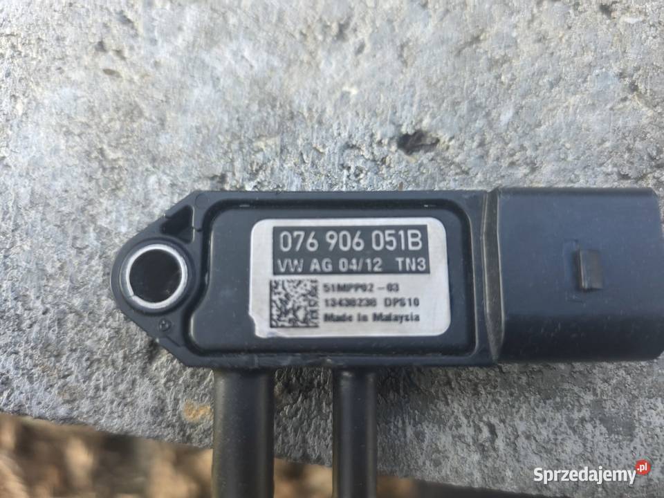 Czujnik Ciśnienia Spalin DPF 076 906 051B Vw Czujniki spalin Skawina