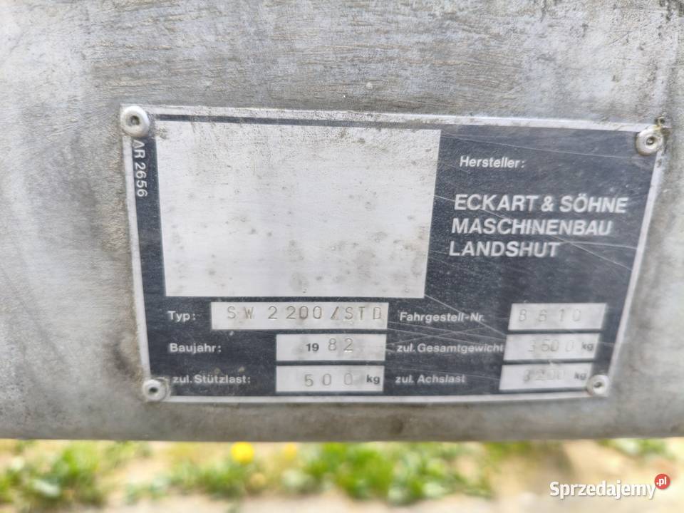 Beczka beczkowóz asenizacyjny 2200 l