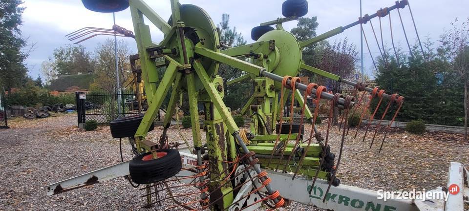 Claas liner 660 zgrabiarka 2 karuzelowa Huta Szklana