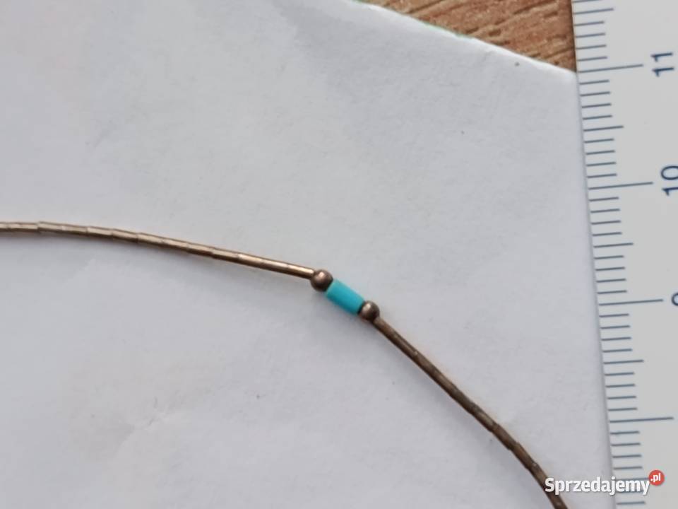 Delikatny naszyjnik srebrny 925 serce Nawajo Choszczno sprzedam