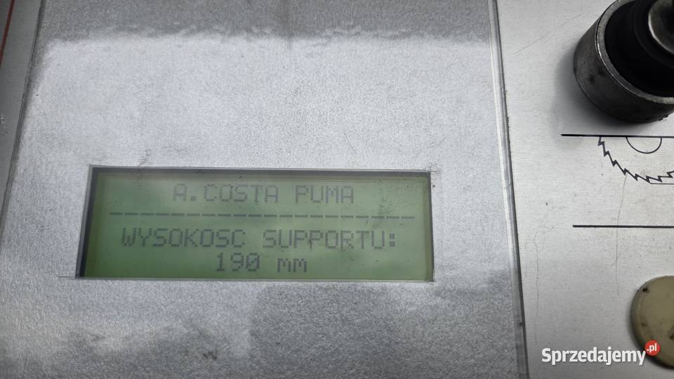 Wielopiła dwuwałowa ACOSTA PUMA 2x 55kW 190mm Produkcja Karsin