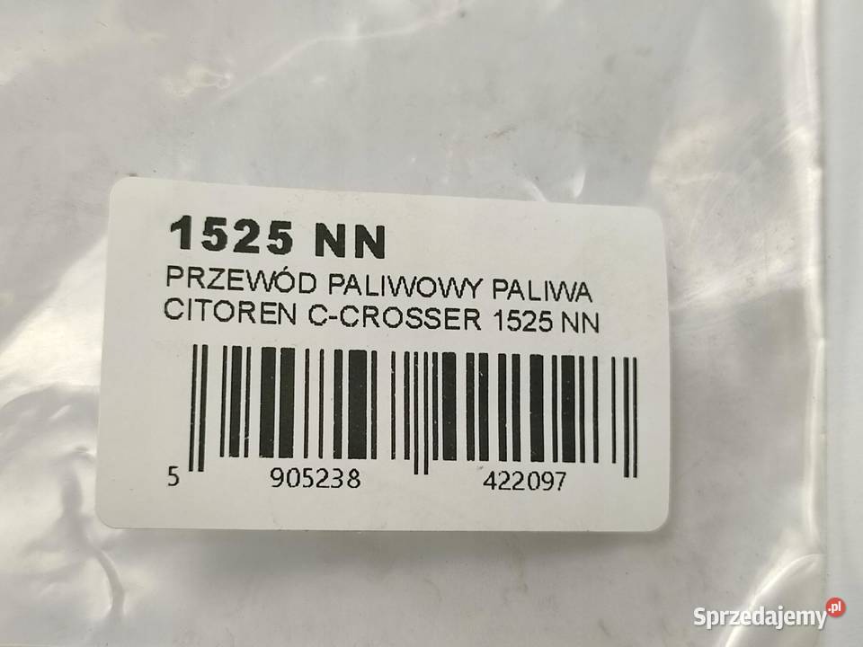 PRZEWÓD PALIWOWY CITROEN CCROSSER DIESEL 0712 sprzedam