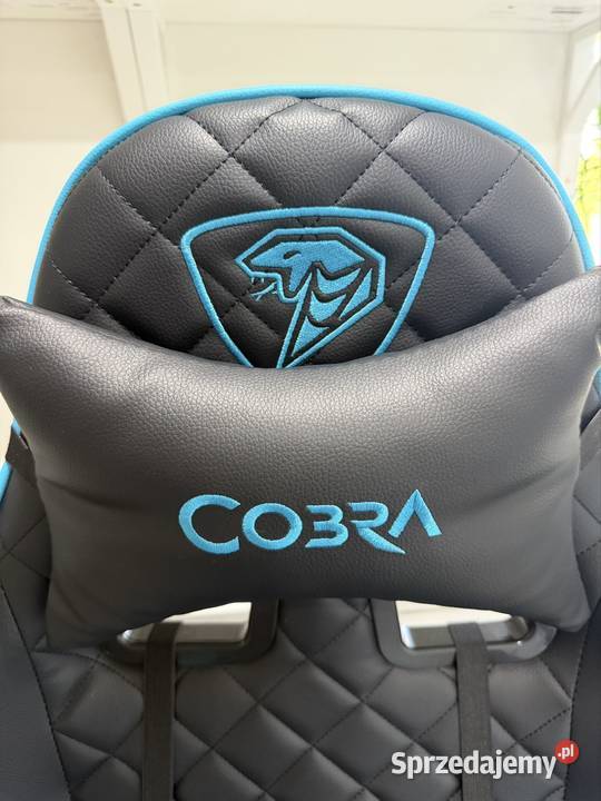 Fotel gaimingowy cobra nowy 2 lata gwarancji