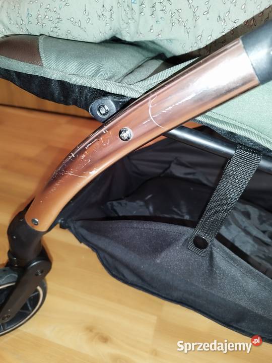Sprzedam wózek Leclerc Influencer Army Green Zdejmowana tapicerka Spacerówki Warszawa