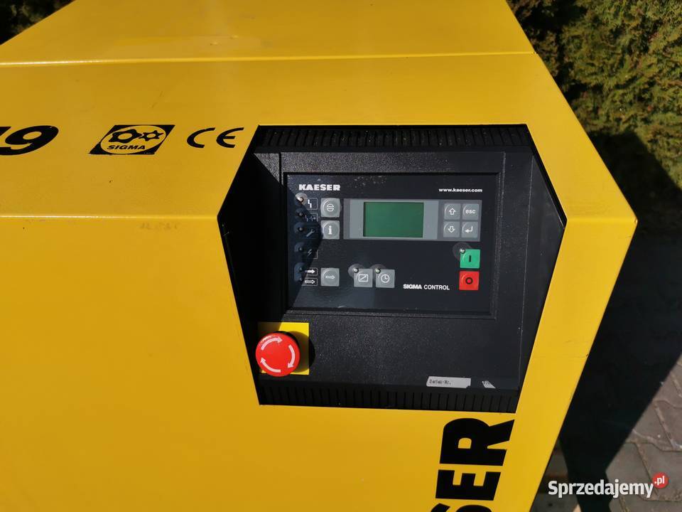11kw 1900Lm KAESER SK19 kompresor śrubowy 8bar wielkopolskie