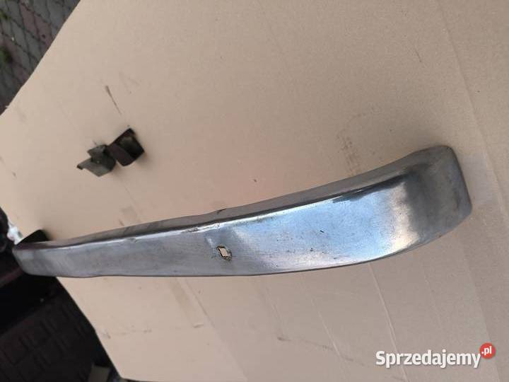 Fiat 126p zderzak przedni metal chrom wsporniki Stalowa Wola