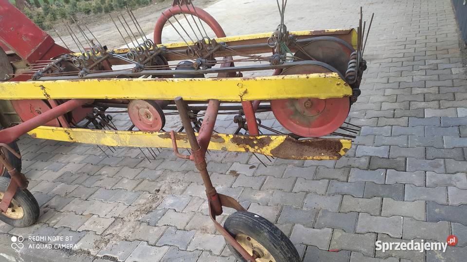 Przetrzasarko zgrabiarka pasowa sprawna