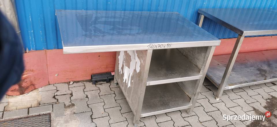 Stół roboczy 120x70x85 z szafką Krotoszyn sprzedam
