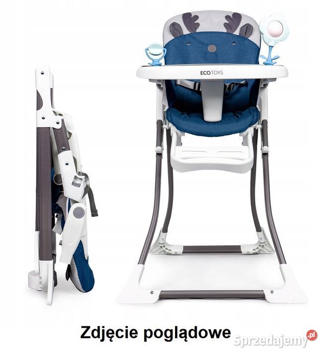 Fotelik do karmienia Renifer Ecotoys Stan TANIO Kielce