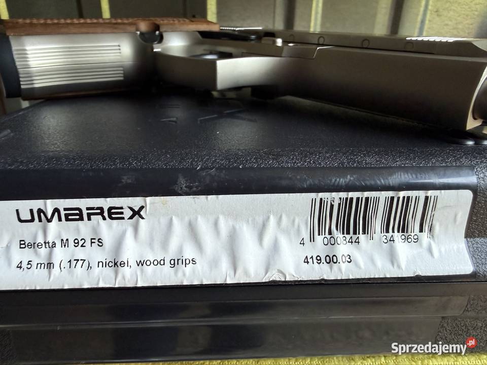Umarex Beretta M 92 FS Nickel Wood wiatrówka Rzeszów sprzedam