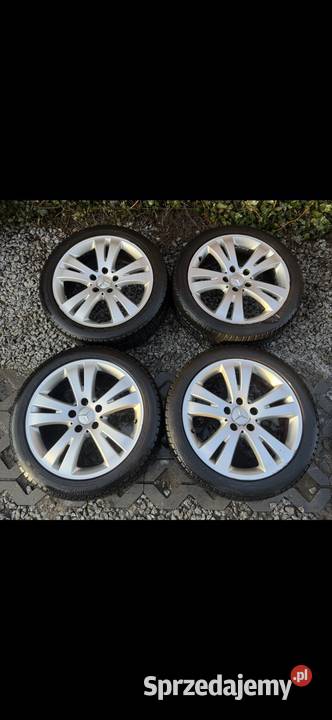 AluFelgi Mercedes 5x112 opony 2254517 W203 W204 Krępiec sprzedam