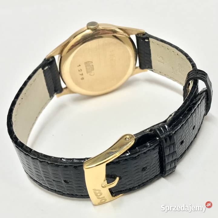 LIDHER szwajcarski Złoty zegarek męski 750 18K Warszawa sprzedam
