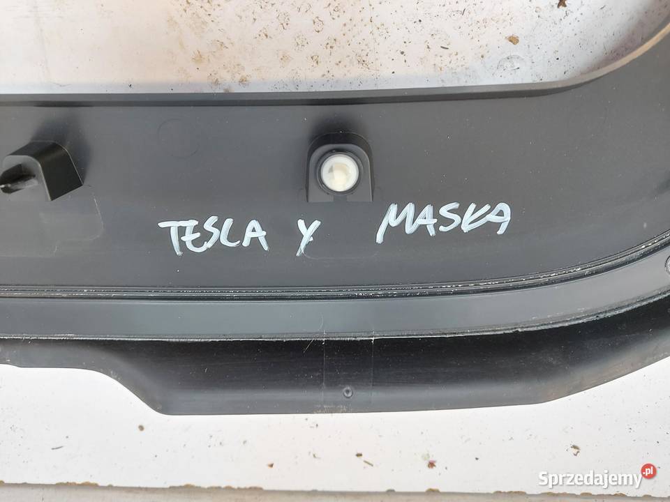 TESLA MODEL Y 2024r OSŁONA MASKI WYGŁUSZENIE osobowe dolnośląskie