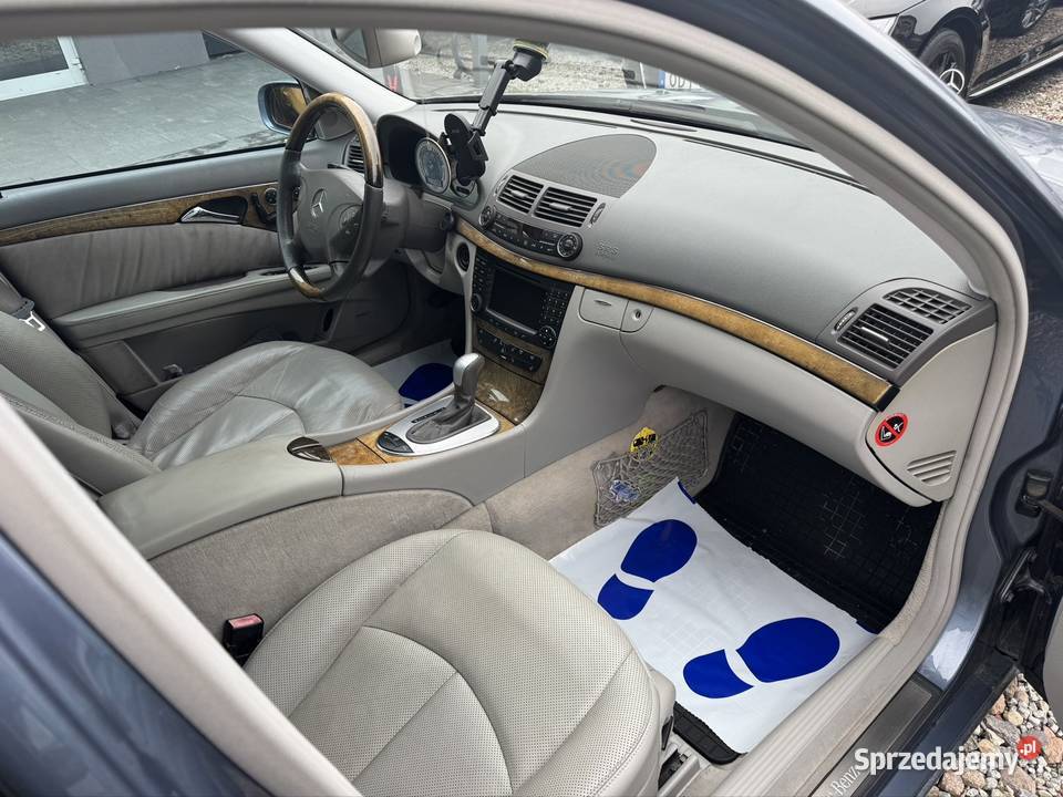 Mercedes E 320 Benz Gaz nawigacja Mława