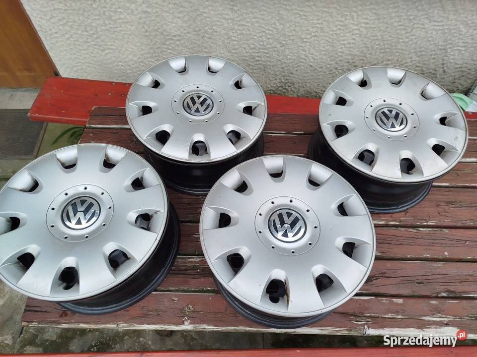 Komplet oryginalnych kołpaków VW 15 małopolskie Wieliczka
