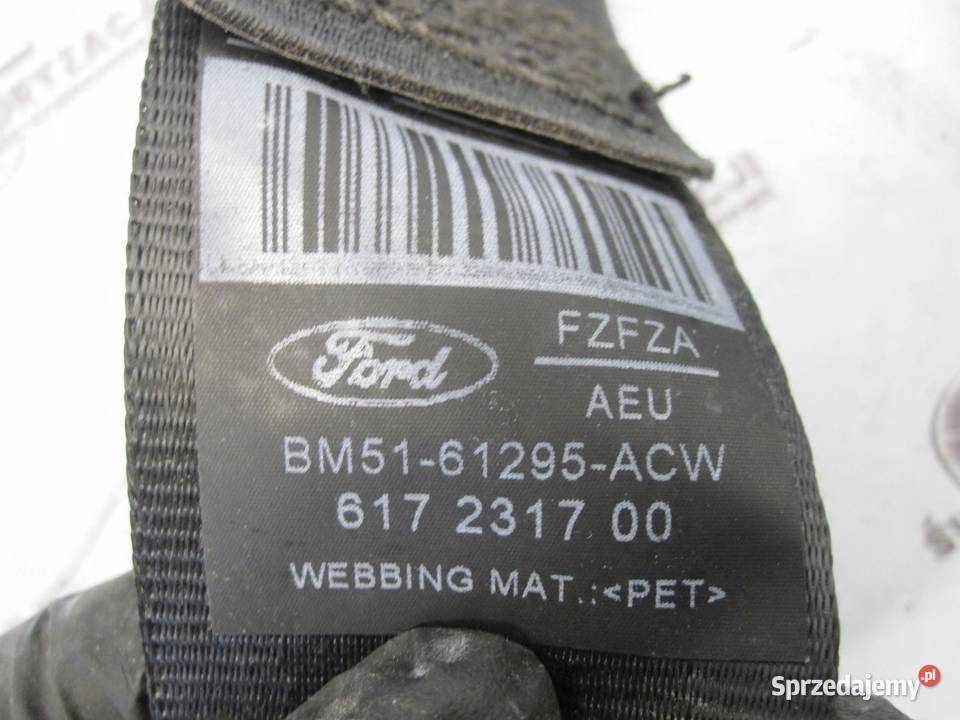 FORD FOCUS MK3 III 12r pas bezpieczeństwa lewy świętokrzyskie