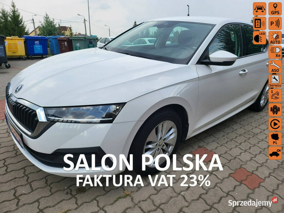 koda Octavia 2021 Salon Polska 1Właściciel nawigacja Samochody osobowe podlaskie Białystok