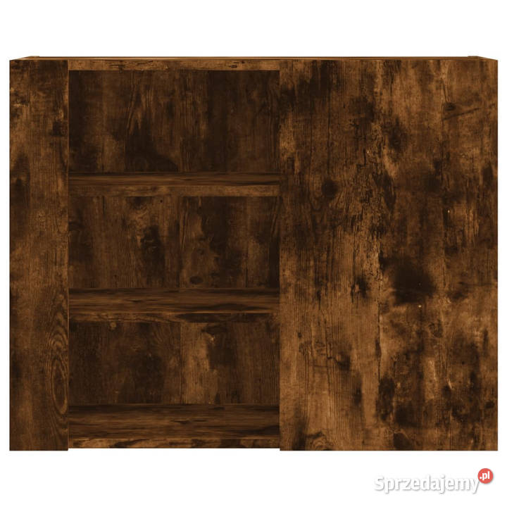 Szafka ścienna przydymiony dąb 75x35x60 WM848427 Warszawa