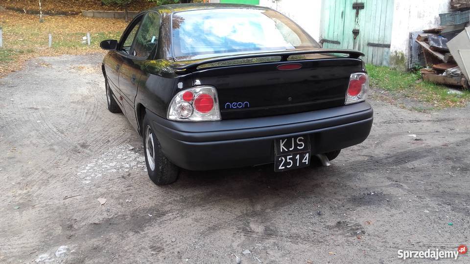 Czarny neon czarne tablice 1wszy własciciel Samochody osobowe Chorzów