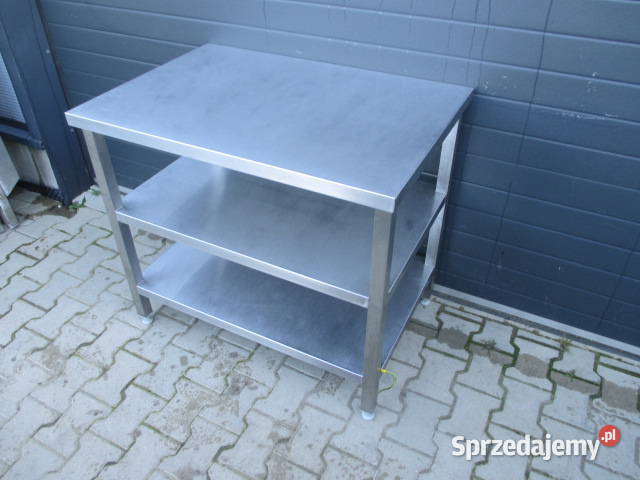 Stół Gastronomiczny Centralny Z 2 Półkami Ostrów Wielkopolski