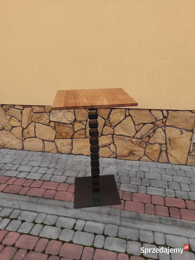 Stolik z blatem dębowym 6052 Stoły, krzesła, biurka Rzeszów