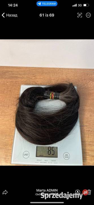 Ciemne dziewicze włosy Warszawa