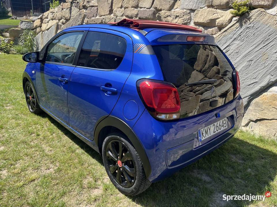 Citroen c1 2018 10 benzyna cabrio kamera Rok produkcji 2018