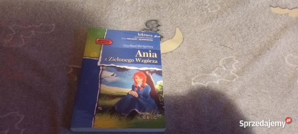Książka Ania z Zielonego wzgórza