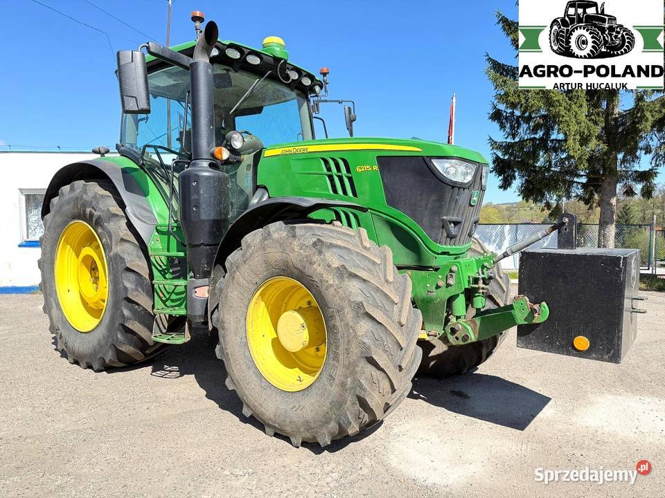 Ciągnik rolniczy John Deere 6215 R 2015 50 H GPS Kudowa-Zdrój