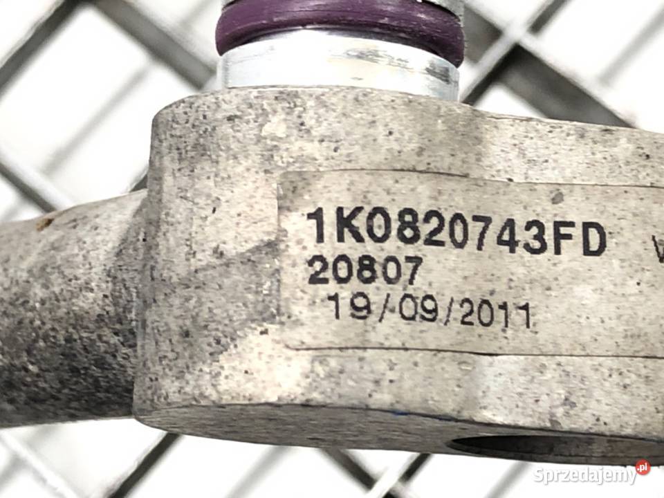 RURKA KLIMATYZACJI VW SCIROCCO III 1K0820743FD osobowe Klimatyzacja