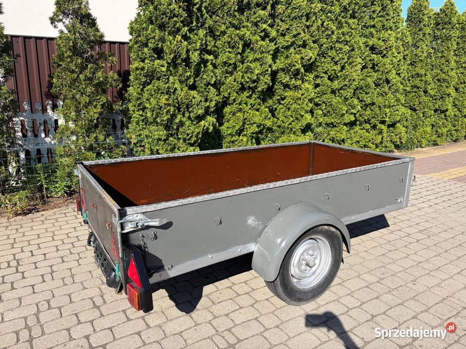 Przyczepka Westfalia 225x110 z Niemiec hamulec burtowe Kolno