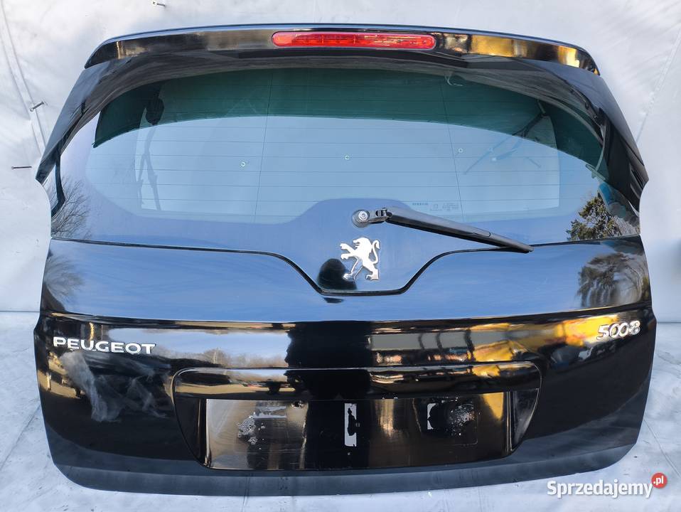 PEUGEOT 5008 I KLAPA BAGAŻNIKA KOMPLETNA Klapy bagażnika Radom sprzedam