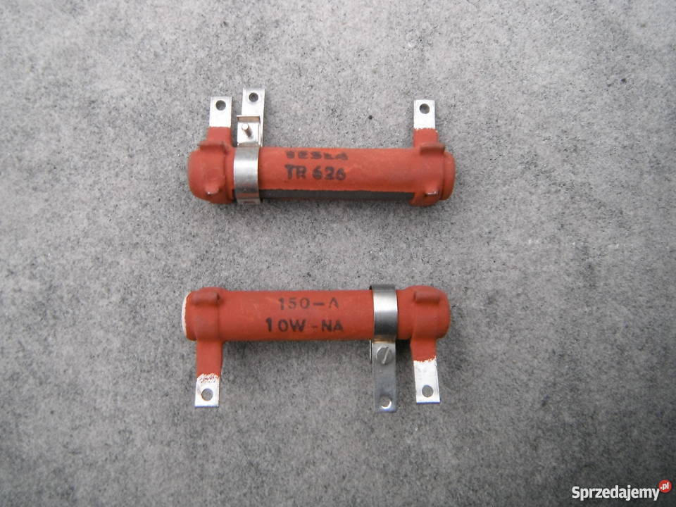 Rezystor regulowany TESLA TR 626 150A 10WNA Nowe Części i akcesoria Chlewiska