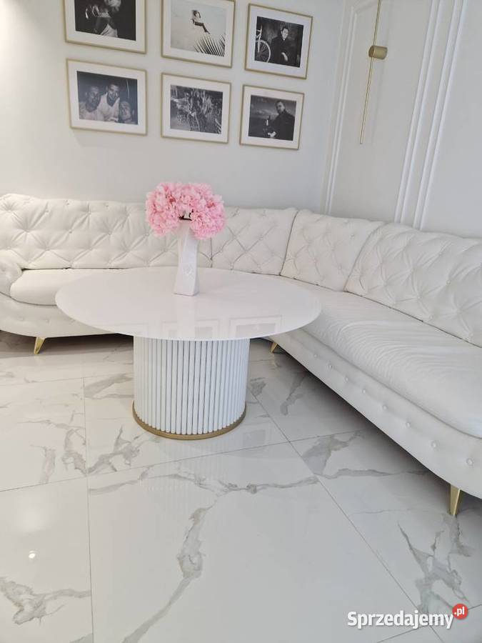 Stolik kawowy blat SLIM stolik ława lamel 110cm Gierałtowiczki sprzedam