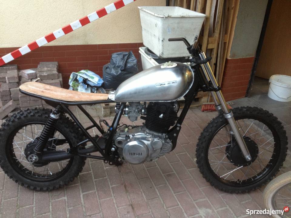 Motor Yamaha SR 250 Scrambler Street Flat lubuskie Zielona Góra