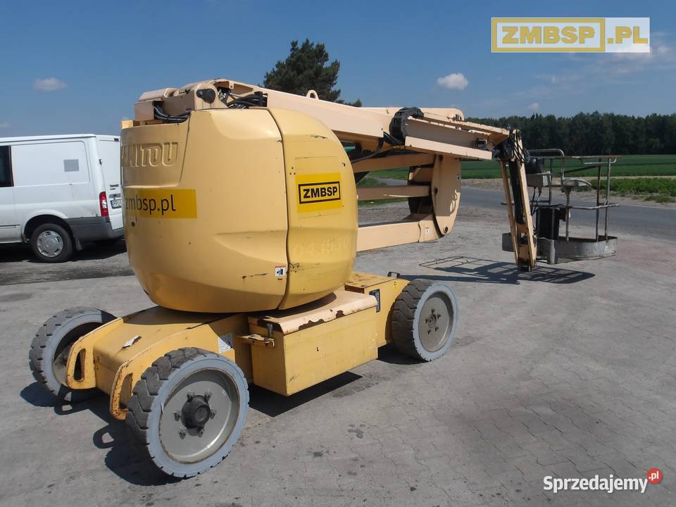 Podnośnik koszowy 15m MANITOU 150 AETJC Pleszew