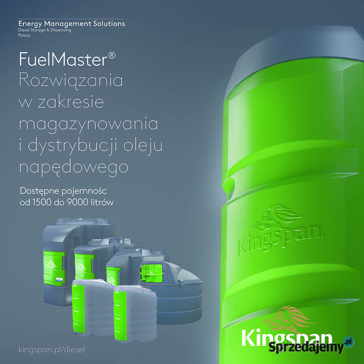 Zbiornik na paliwo Fuel Master 2500 okrągły Poznań sprzedam