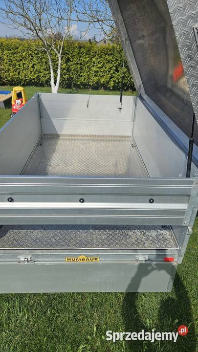 Przyczepa Humbaur 2023r DMC 1500 Do samochodów osobowych świętokrzyskie Łopuszno sprzedam
