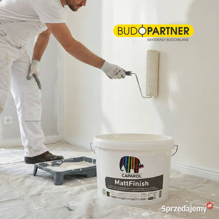 Farba Caparol MattFinish B1 15L Matowa Biała Legnica sprzedam