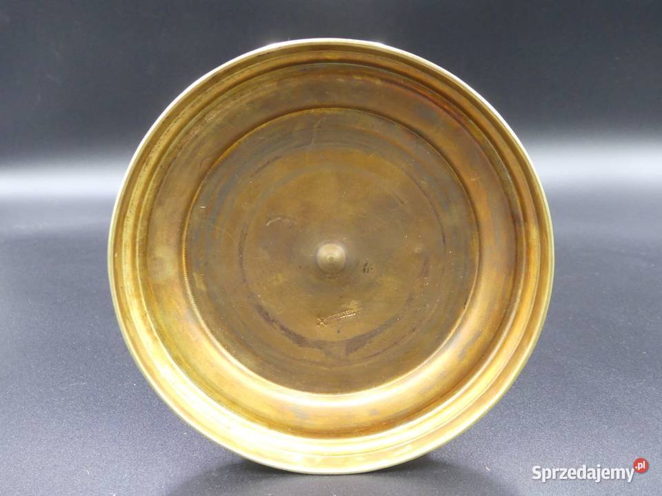 Duży cebulowy młynek do kawy sygnowany Poznań