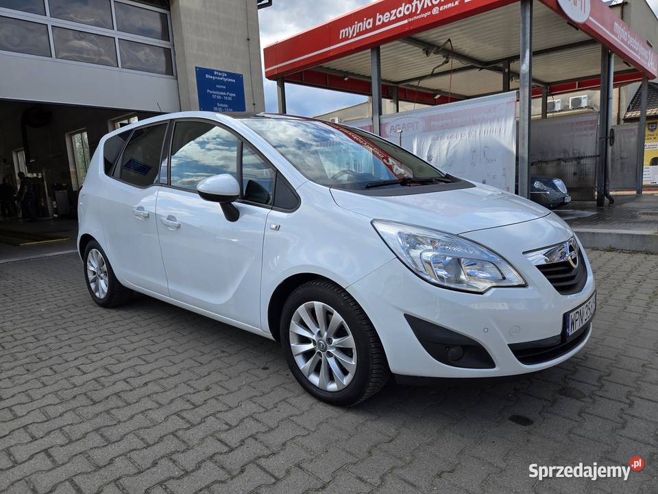 Opel Meriva B 14 120 BGAZ półskóry nawigacja alu mazowieckie Płońsk