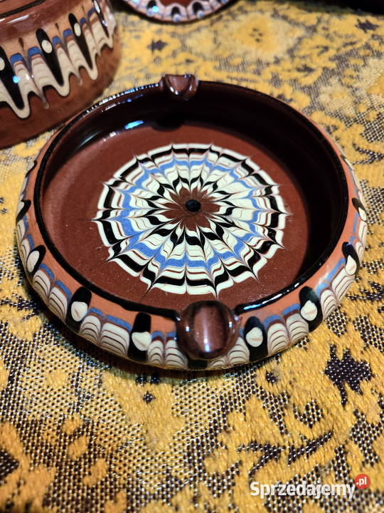 Vintage ceramika Bułgaria Trojan lata 70 Lublin sprzedam